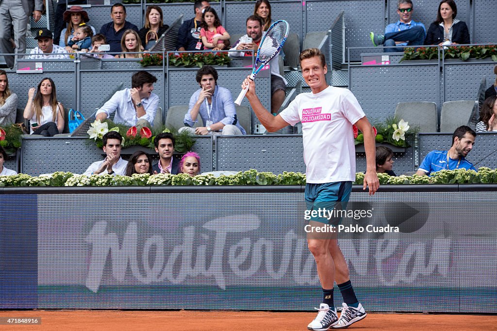 Charity Day Tennis Tournament in Madrid