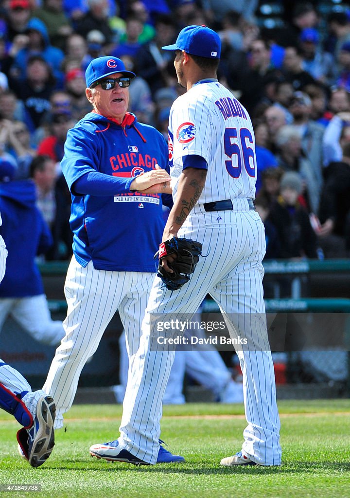 Milwaukee Brewers v Chicago Cubs