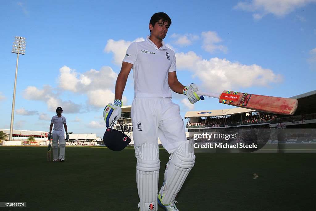 West Indies v England - 3rd Test: Day One