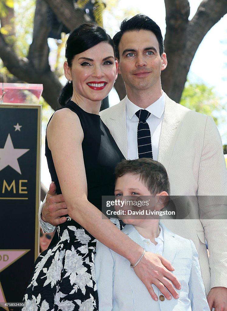Julianna Margulies Honored On The Hollywood Walk Of Fame