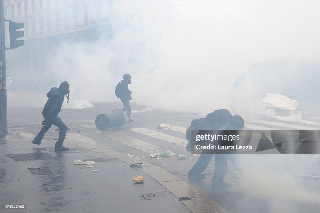 Demonstration Against Expo 2015