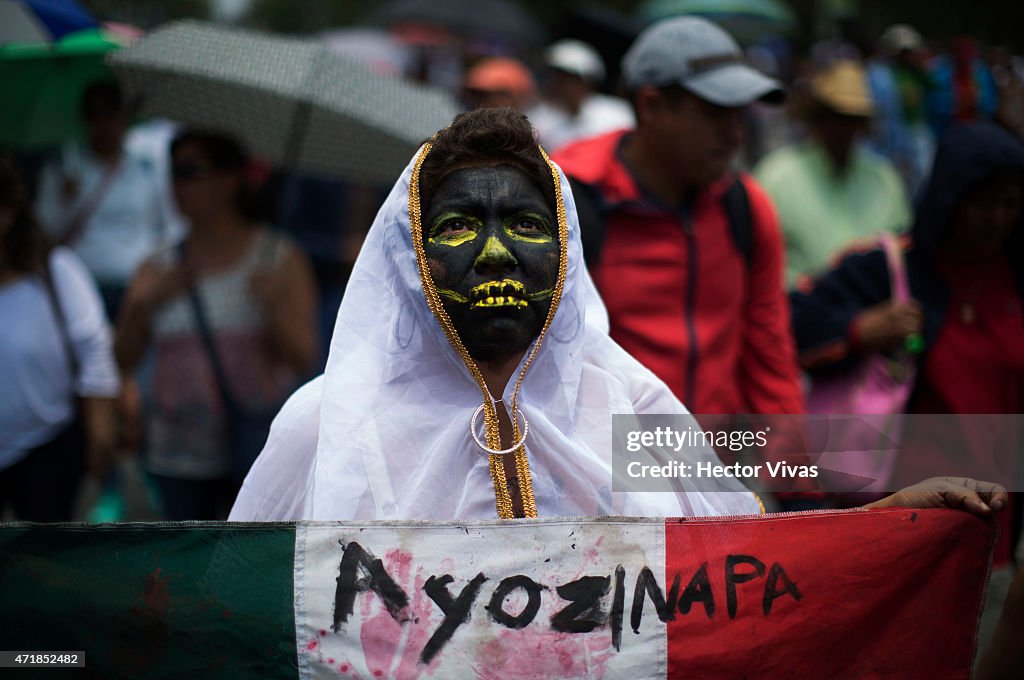 Labor Day Protest In Mexico