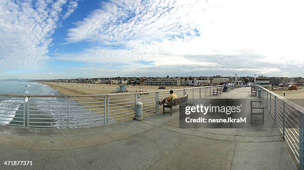 hermosa beach - hermosa beach stock pictures, royalty-free photos & images