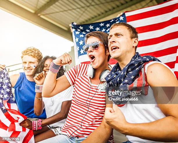 group of usa supporters - 2013 usa basketball men stock pictures, royalty-free photos & images