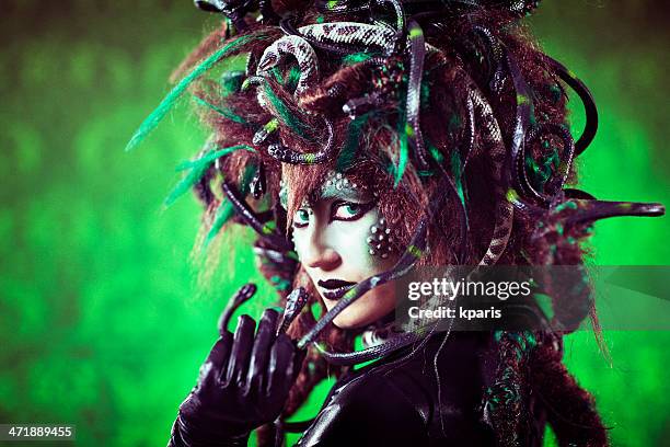 medusa - greek mythology stock pictures, royalty-free photos & images