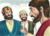 Jesus and Simon Peter