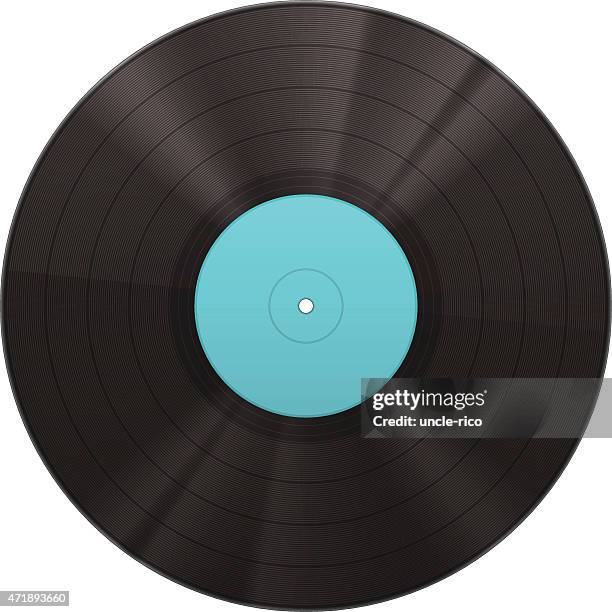 ilustrações, clipart, desenhos animados e ícones de música disco de vinil - disco áudio analógico