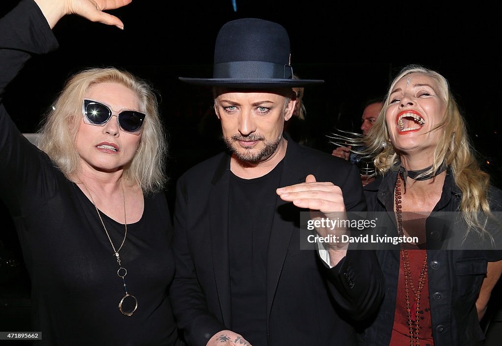 Debbie Harry And Chris Stein Host A Cocktail Party At Hollywood Roosevelt