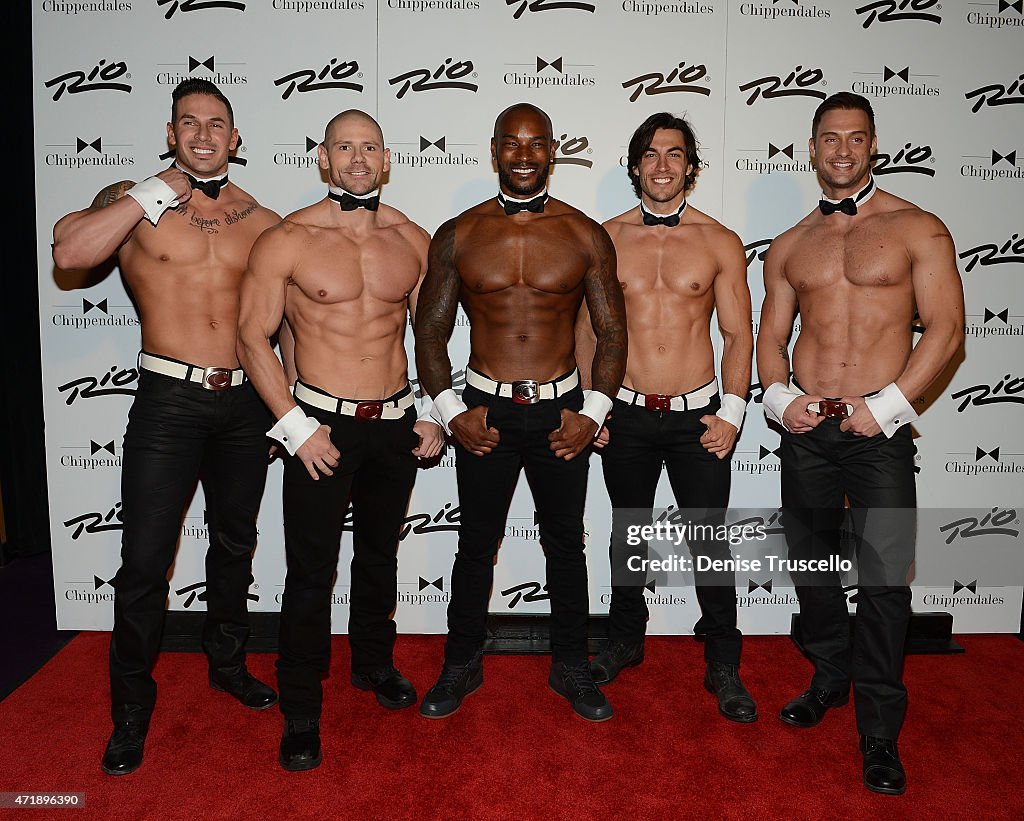Supermodel And Actor Tyson Beckford Joins The Legendary Chippendales At The Rio All-Suite Hotel & Casino As The Special Celebrity Guest Host For A Limited Engagement Through May 24th