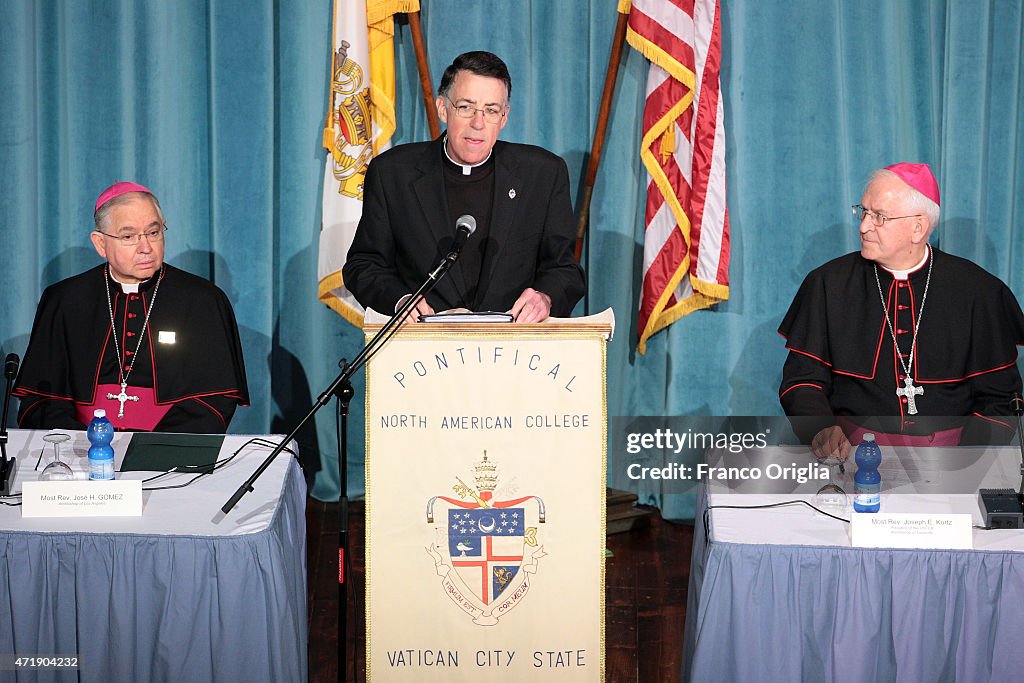 Pope Francis Visits The North American College