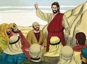 Jesus Speaks to Followers