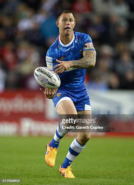 Tim Smith of Wakefield Trinity Wildcats during the First Utility Super League match between St Helens and Wakefield Trinity at Langtree Park on May...