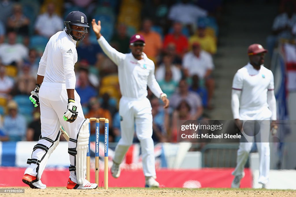 West Indies v England - 3rd Test: Day Two