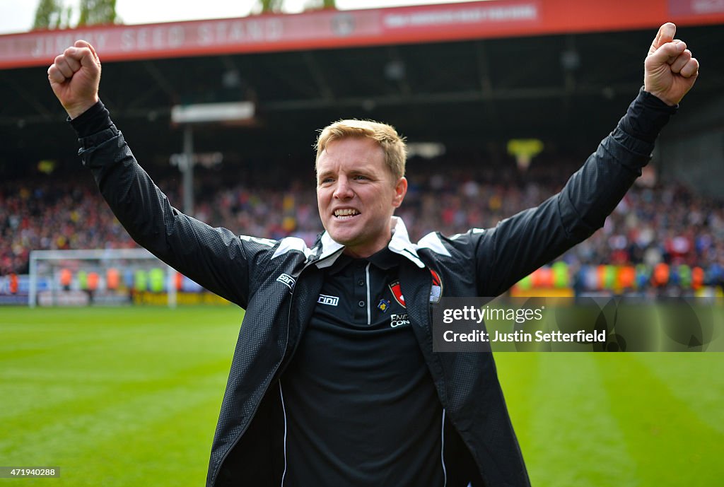 Charlton Athletic v AFC Bournemouth - Sky Bet Championship