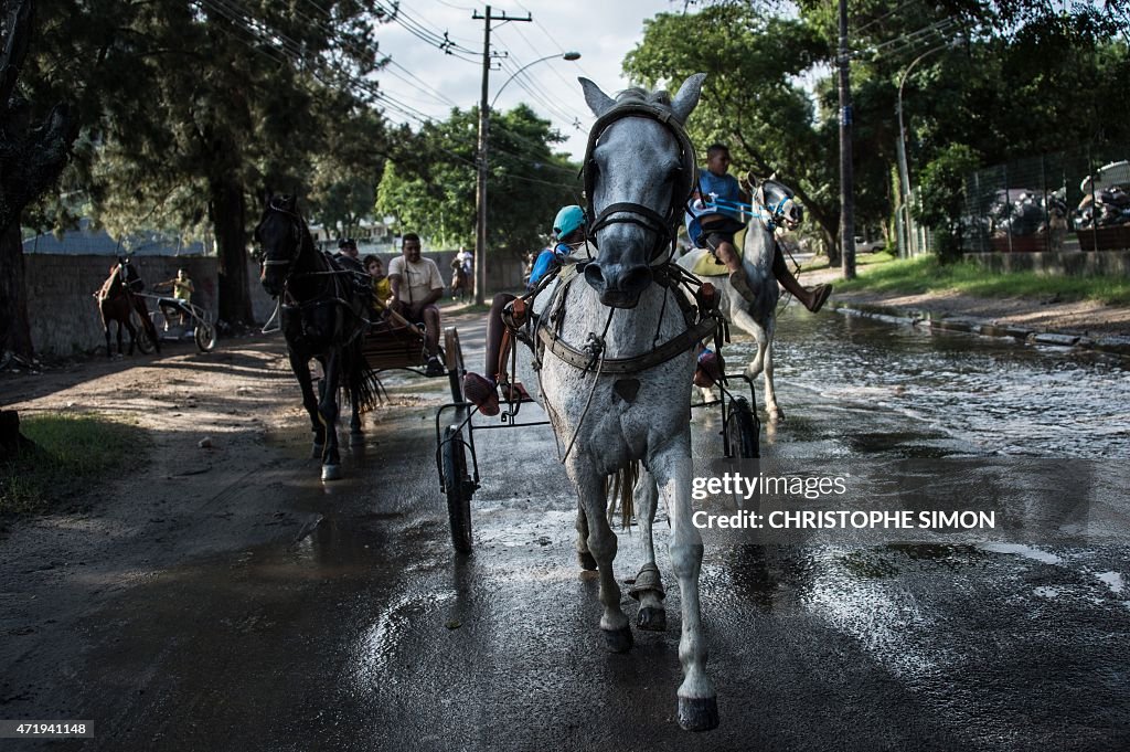 BRAZIL-TRADITION-SAO JORGE-PARADE