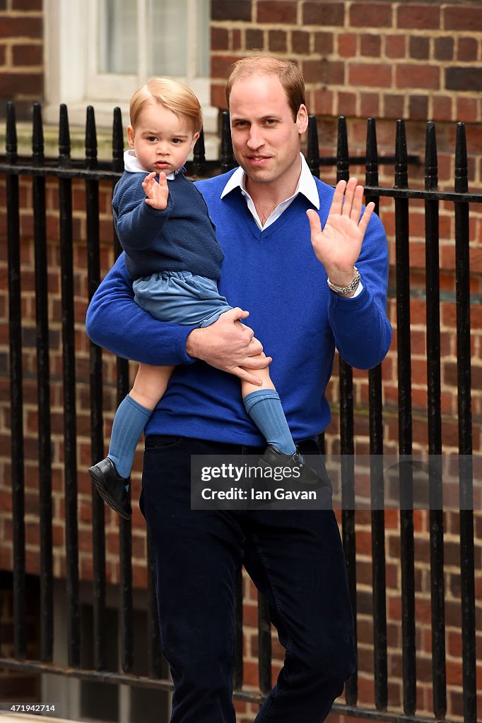 The Duke And Duchess Of Cambridge Welcome A Daughter