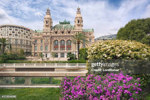 the monte carlo casino in monaco - monaco national day 2015 stock pictures, royalty-free photos & images