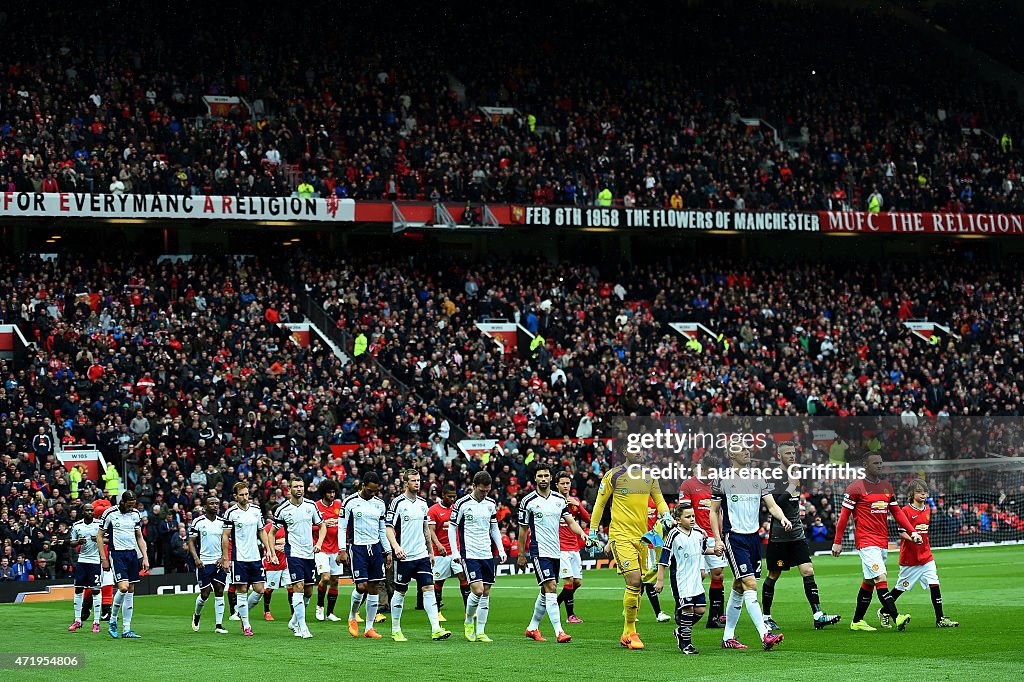 Manchester United v West Bromwich Albion - Premier League