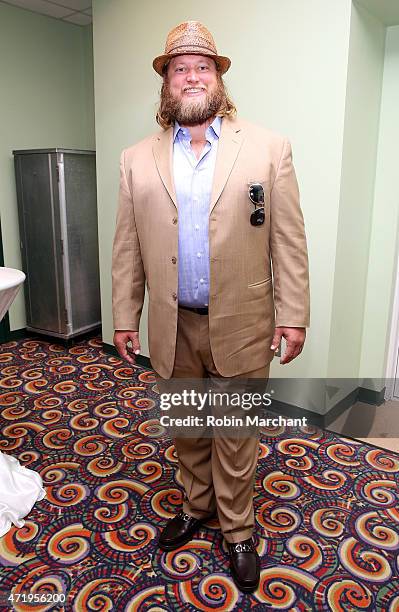 Player Nick Mangold attends the 141st Kentucky Derby at Churchill Downs on May 2, 2015 in Louisville, Kentucky.