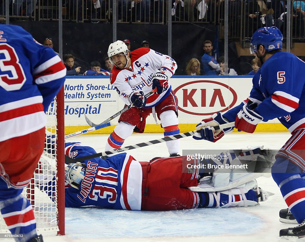 Washington Capitals v New York Rangers - Game Two