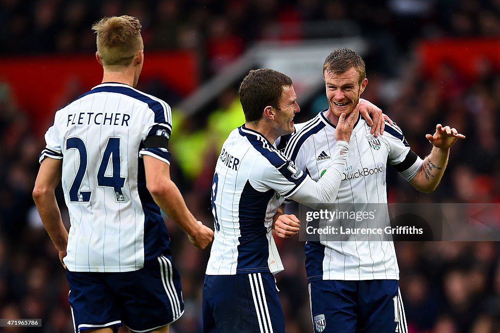 Manchester United v West Bromwich Albion - Premier League