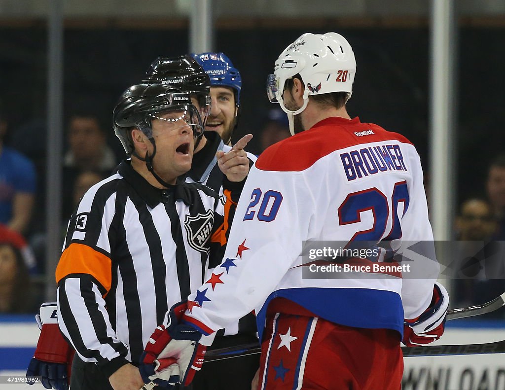 Washington Capitals v New York Rangers - Game Two