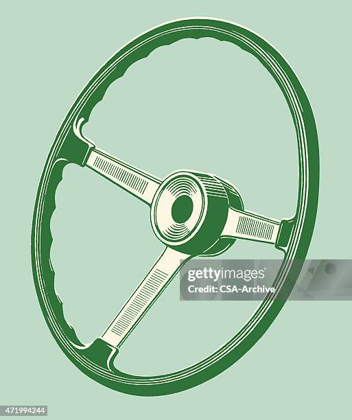 ilustrações, clipart, desenhos animados e ícones de volante - volante-parte-de-veículo
