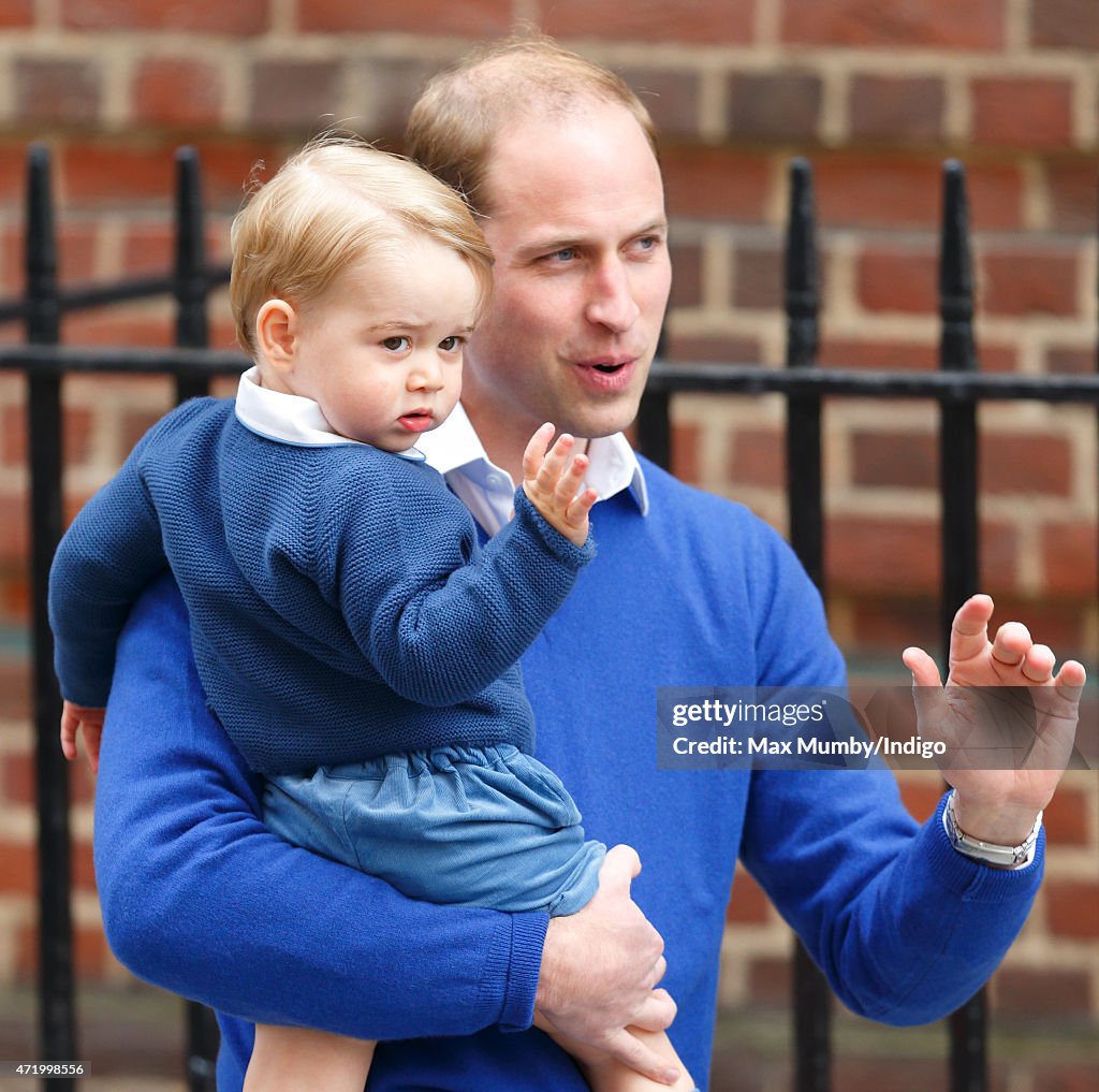 The Duke And Duchess Of Cambridge Welcome A Daughter