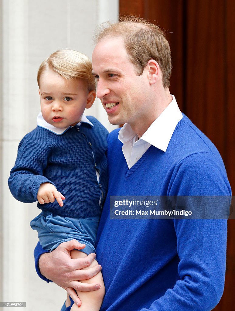 The Duke And Duchess Of Cambridge Welcome A Daughter