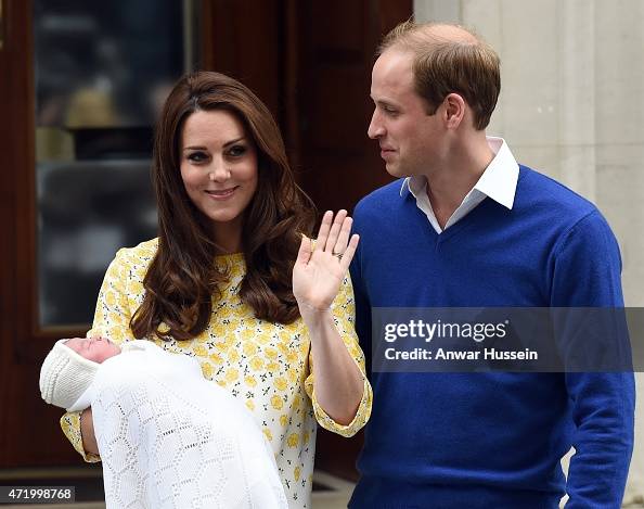The Duke And Duchess Of Cambridge Depart The Lindo Wing With Their Daughter The Duke And Duchess Of Cambridge Depart The Lindo Wing With Their Daughter