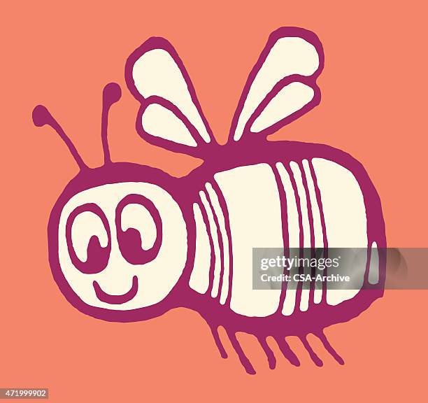 bee - bumblebee stock illustrations