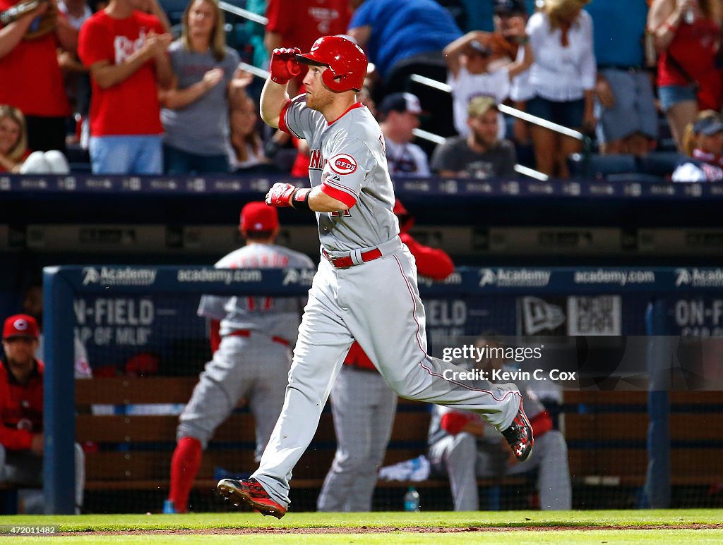 Cincinnati Reds v Atlanta Braves