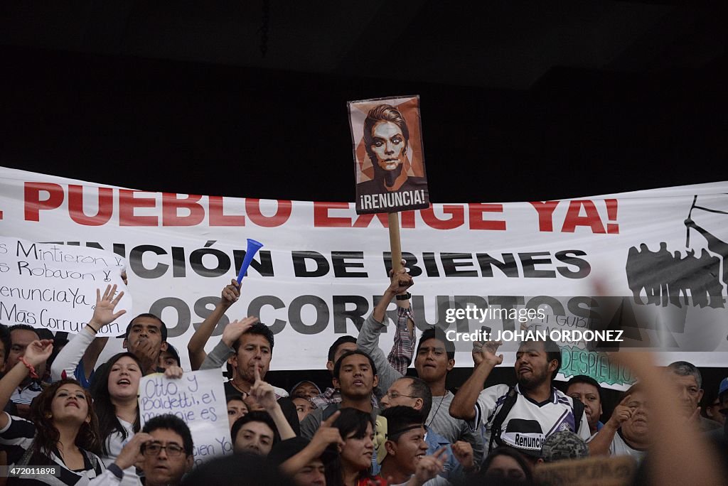 GUATEMALA-CORRUPTION-PROTEST