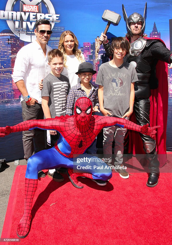 Marvel Universe LIVE! Celebrity Premiere