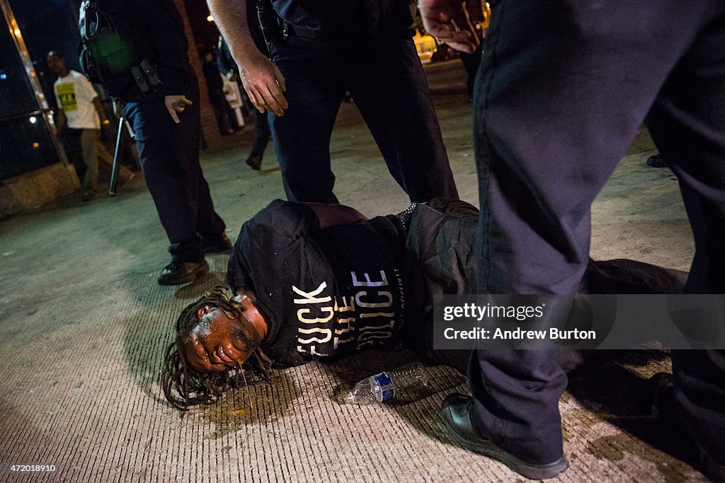 Rally Held In Baltimore Day After Charges Announced Against Officers Involved In Freddie Gray Death