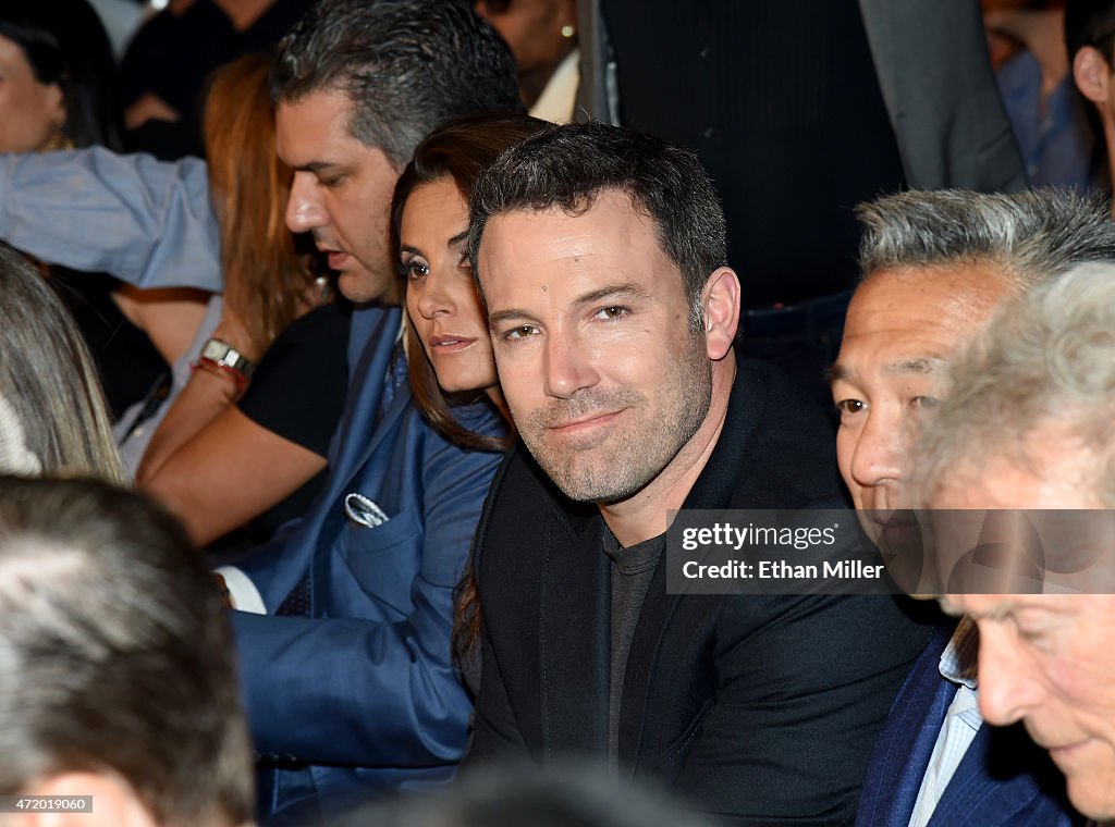 Ringside At "Mayweather VS Pacquiao" Presented By SHOWTIME PPV And HBO PPV