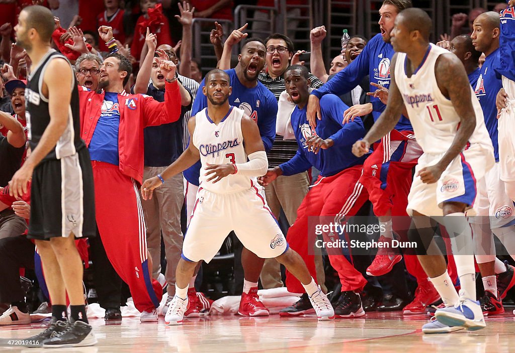 San Antonio Spurs v Los Angeles Clippers - Game Seven