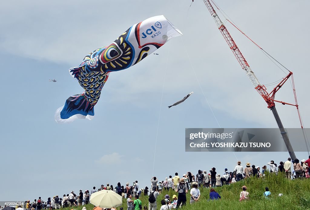 JAPAN-CULTURE-FESTIVAL-CHILDREN