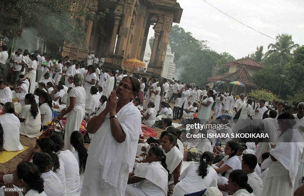 SRI LANKA-RELIGION-BUDDHISM-VESAK