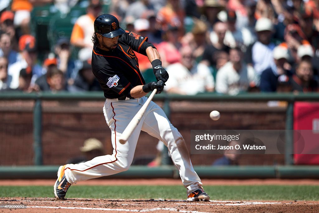 Los Angeles Angels of Anaheim v San Francisco Giants