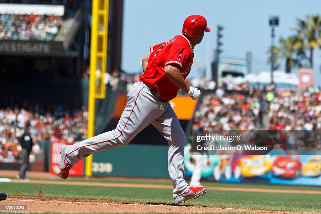 Los Angeles Angels of Anaheim v San Francisco Giants