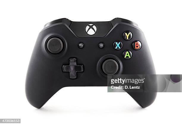 xbox one controller - command stock pictures, royalty-free photos & images