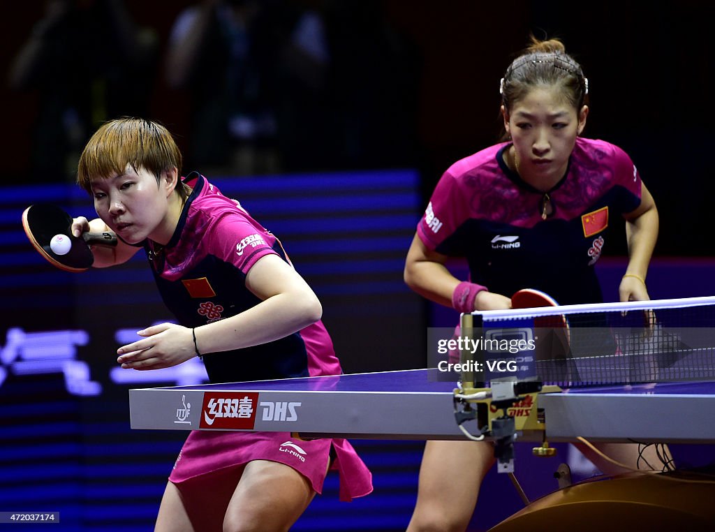 2015 World Table Tennis Championships - Day 8