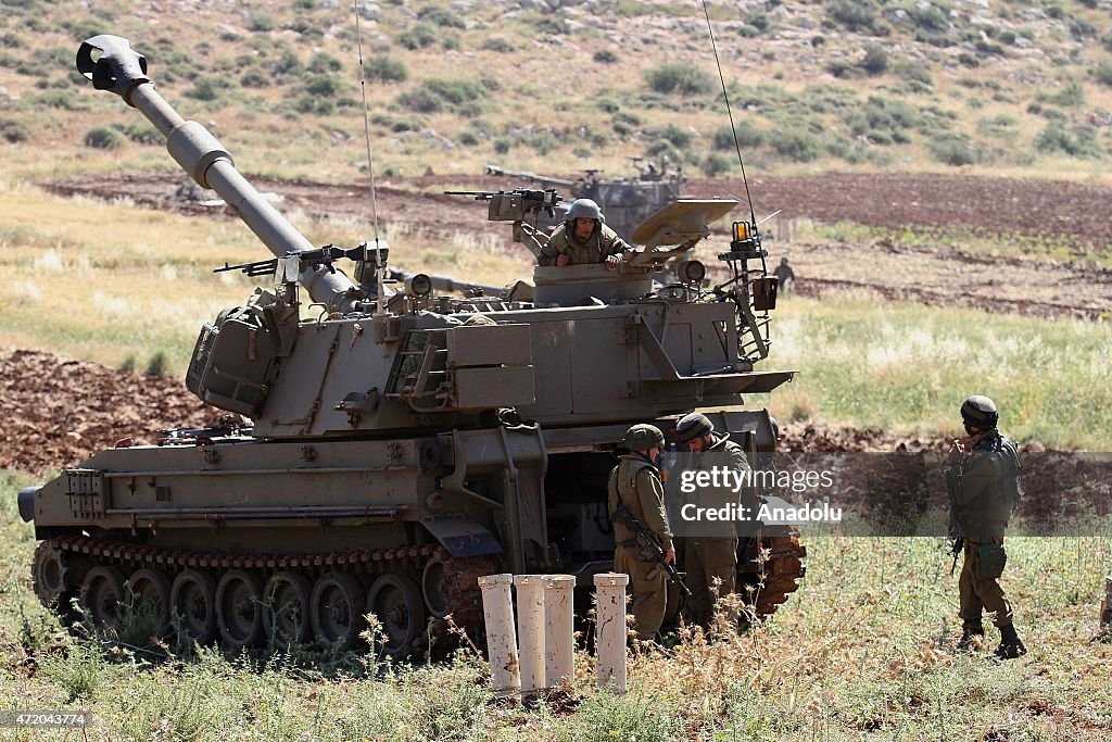 Israeli army carries out military exercise in Nablus