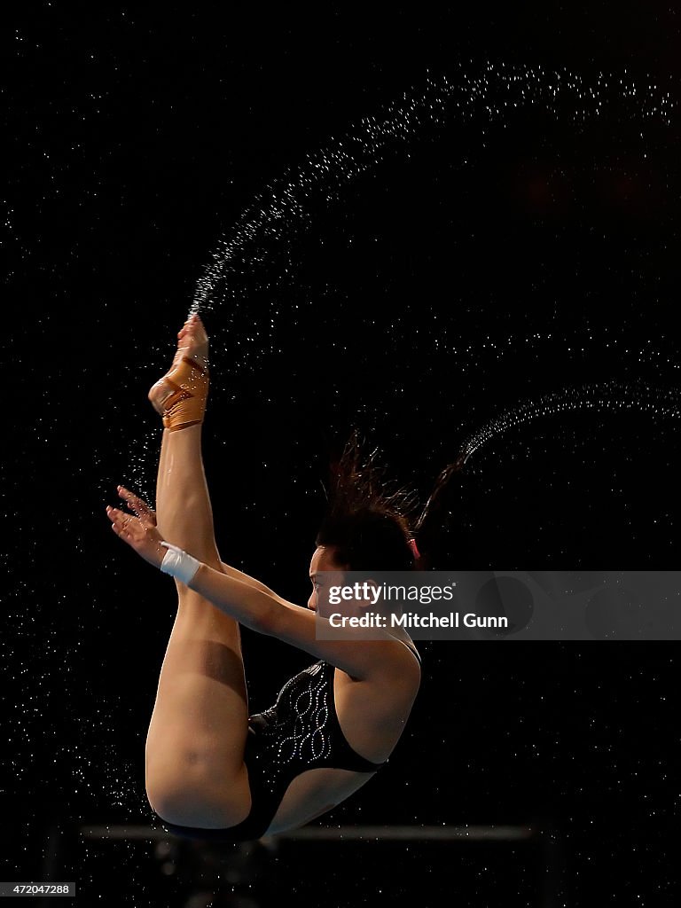 FINA/NVC Diving World Series 2015 - Day Three