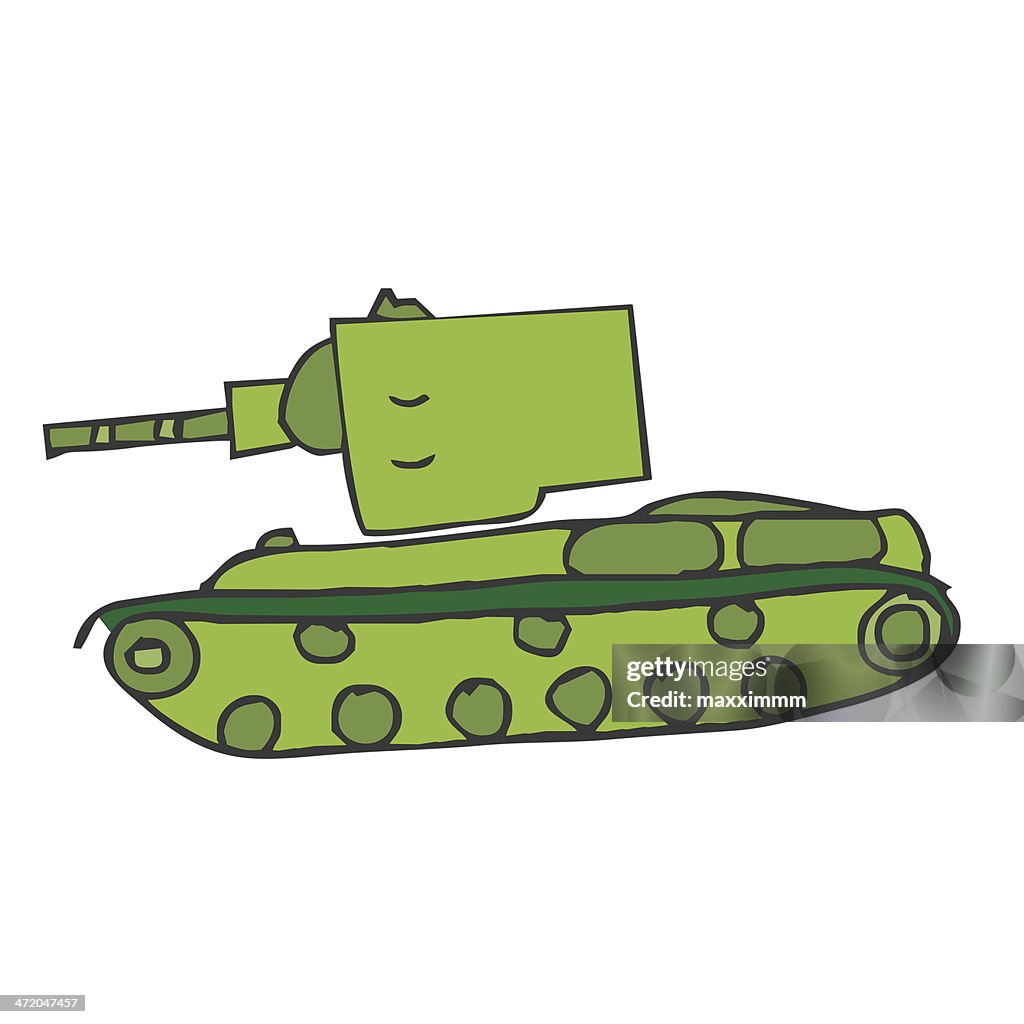 Tank Machine Vector Tanks Military Army War Gun Cartoon Vehicle High-Res  Vector Graphic - Getty Images