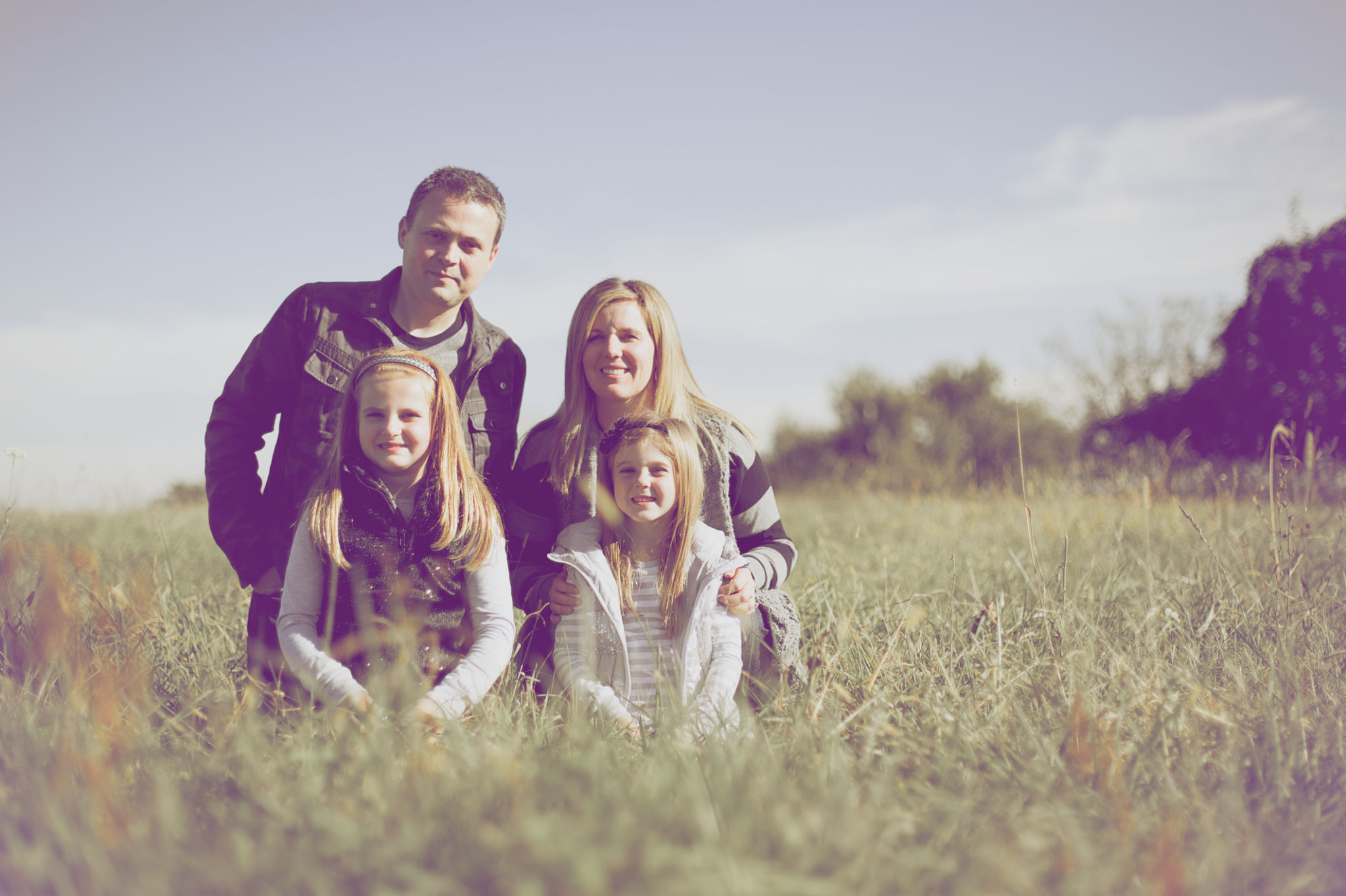 autumn outdoor pasture loving family autumn outdoor pasture loving family