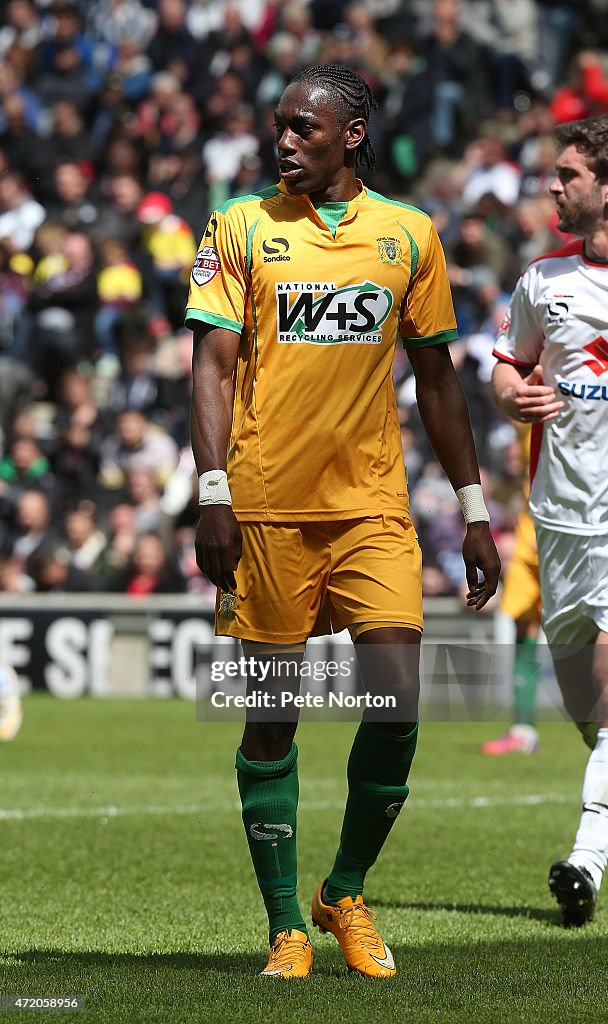 MK Dons v Yeovil Town: Sky Bet League One