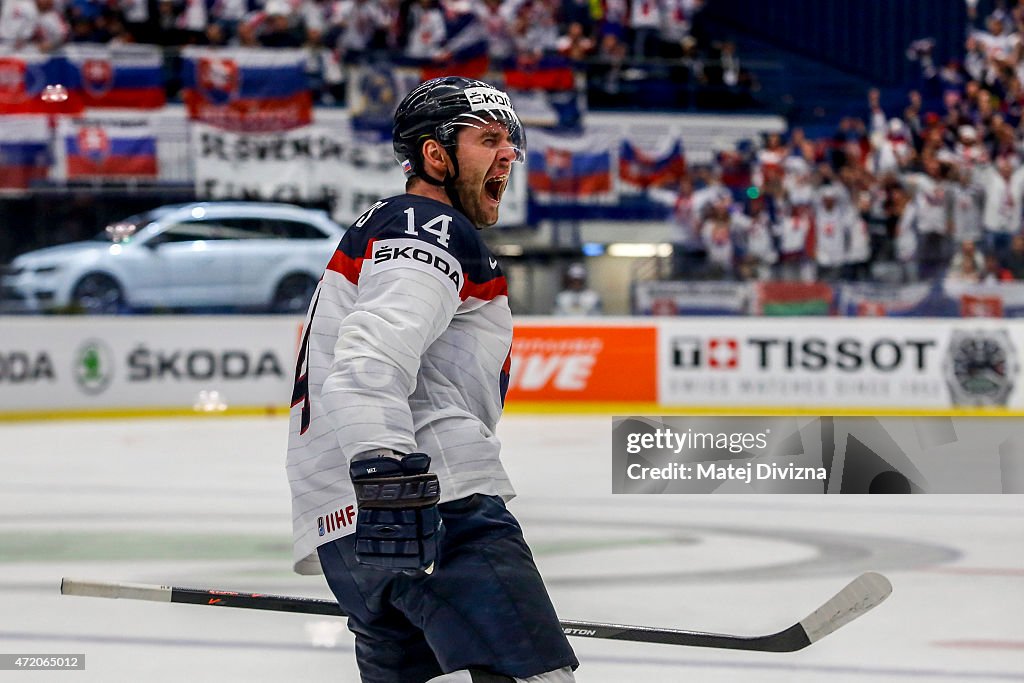Belarus v Slovakia - 2015 IIHF Ice Hockey World Championship