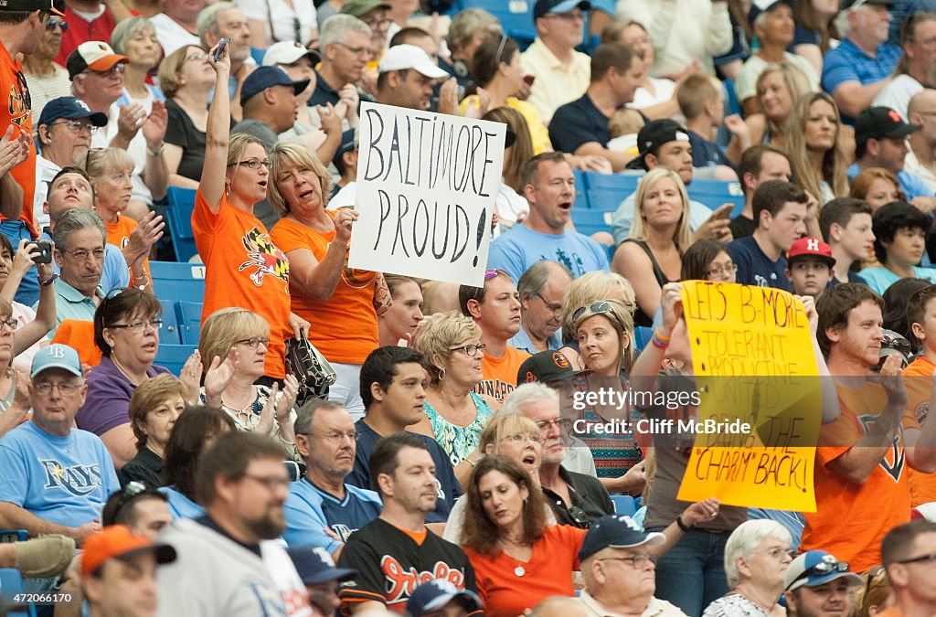 Tampa Bay Rays v Baltimore Orioles